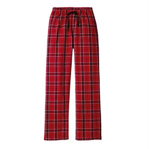 Women Plaid Red <b>Flannel</b> Sleep Pants Comfortable and Lightweight <b>Pajama</b> Pants Perfect for Nighttime Lounging and Casual Home Wear - Product Image 1