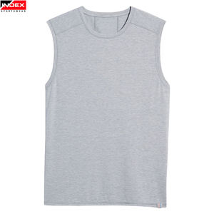 Débardeur entraînement cravate teinture plaine coton nouveaux hommes cravate teinture débardeurs hommes été musculation Fitness Gym débardeurs - Product Image 5