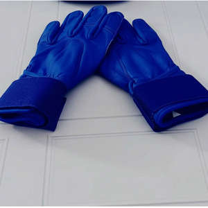 Gants de frappeur de baseball en cuir de haute qualité à prix d'usine - Utilisation professionnelle, design ambidextre, tailles et couleurs personnalisables - Product Image 1