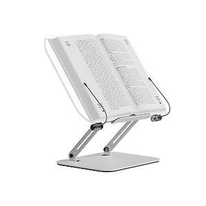 Innovador soporte de mesa giratorio transparente plegable ajustable moderno: una solución versátil de oficina en casa para libros y computadoras portátiles - Product Image 2