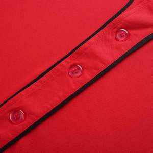 Maillots de sport personnalisés de haute qualité pour équipes de baseball et de softball, respirants, 100 % polyester, unisexes, impression par transfert thermique - Product Image 6