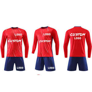 Fabricant de maillots de football personnalisés uniformes respirants à séchage rapide pour adultes ensembles Offre Spéciale OEM vêtements de sport - Product Image 3