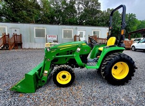 Johhn Deere 40 Hp Compact Farm Tractor With Front Bucket Gear Drive 4Wd Wheel Tractor Green Multifunctional - Product Image 3