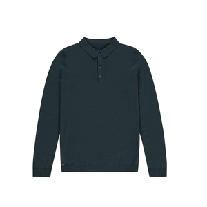 Prima hecha a medida Plain Dry Fit para camisas para adultos Business Class Golf transpirable de punto 100% algodón - Product Image 4