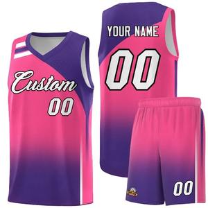 Camisetas de Baloncesto Personalizadas con Bloques de Color, Impresas con Nombre y Número, Camiseta de Baloncesto para Hombre, Camiseta Deportiva para Verano - Product Image 3
