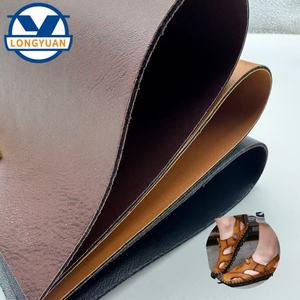 Vendita all'ingrosso cremagliera PARAGON 2.4MM + finto vinile in pelle sintetica in Pvc tessuto materiale per la realizzazione di scarpe da uomo/sandalo - Product Image 2