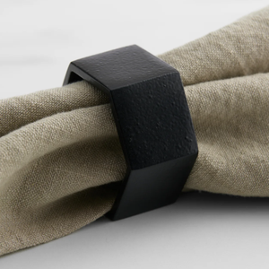 Metal Black Napkin <b>Ring</b> For Restaurant Hotel Wedding Use From <b>Indian</b> Manufacturer & Exporter - Product Image 2