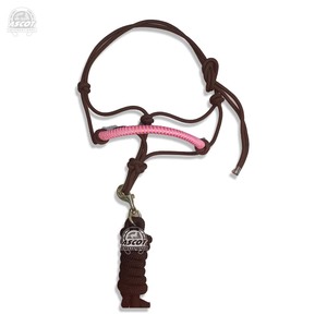 Meilleure vente de licou tressé en corde de cheval en nylon PP licou anglais pour la vente en gros équestre - Product Image 5