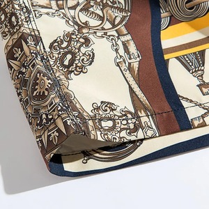 Pantalones cortos para correr de verano de poliéster 100% ligeros personalizados para hombre, ropa de entrenamiento de gimnasio transpirable ecológica informal para - Product Image 4