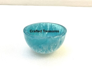 Cuenco para servir de resina de calidad superior, cuenco de resina de diseño personalizado con forma redonda, ensaladas, aperitivos, frutas secas, cuenco para servir al mejor precio - Product Image 2