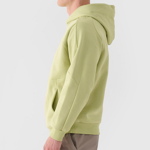 Sweat à capuche en polaire pour homme de haute qualité, 500 GSM, 100% coton, logo personnalisé brodé, coupe régulière, streetwear, poids lourd, vierge - Product Image 3