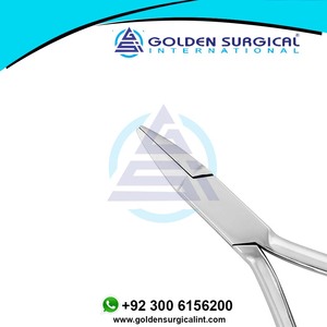 Pince à nez plat pour endodontiste dentaire orthodontique | Outils de dentisterie dentaire en gros pas cher prix bas quantité minimale de commande - Product Image 4