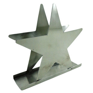 Porte-serviettes en fer plaqué argent pour dessus de table Table à dîner Table à déjeuner avec porte-serviettes décoratif vente chaude serviettes en or - Product Image 3