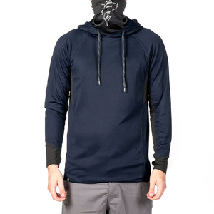 Últimas sudaderas con capucha de pesca de secado rápido impermeables de talla grande para hombres de moda nueva llegada 100% poliéster suave transpirable al aire libre - Product Image 1