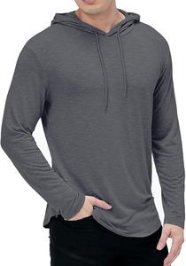 Vêtements de sport Pull sans manches personnalisé de haute qualité Slim Fit Athletic Fitness Training Muscles Hoodie pour homme - Product Image 5