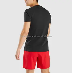 T-shirts Flex Fusion pour hommes Style fusible et fonction dans un équipement anti-rétrécissement respirant et durable T-shirts d'entraînement pour hommes