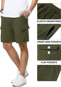 Wholesale Jersey Casual Outdoor <b>Sports</b> <b>Shorts</b> <b>Men</b> polyester material Sweat <b>Shorts</b> Custom Cotton Fleece Drawstring <b>Men</b> gym <b>Shorts</b> - Product Image 6