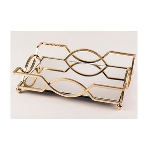 Excellente finition métal et miroir Designer plateau à chocolat qualité fantastique vaisselle décente nouveauté - Product Image 2