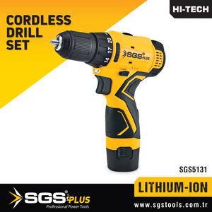 SGSPlus <b>12V</b> Cordless Drill Set / <b>Lithium</b> Ion <b>Battery</b> - Product Image 1