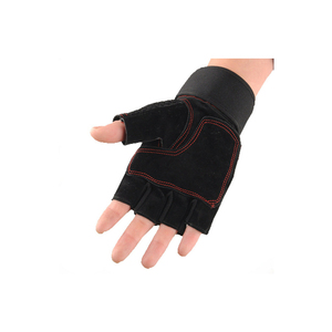 Gants d'haltérophilie rembourrés respirants de haute qualité, poignée de paume antidérapante, enveloppement de poignet pour l'entraînement de musculation - Product Image 1