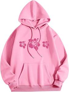 Sweat à capuche pour hommes surdimensionné à manches longues automne pull polaire sweat pour cette page en gros - Product Image 4