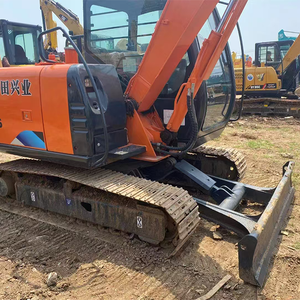 Excavatrice utilisée 6 tonnes Hitachi 60 en stock Excavatrice compacte Hitachi 60 d'occasion en état de fonctionnement Machines utilisées fiables - Product Image 2