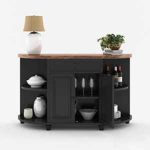 Bastena-Mueble de lujo para sala de estar, aparador y mueble de estilo buffet, mesitas de noche para hoteles con soportes de TV, centros multimedia - Product Image 5