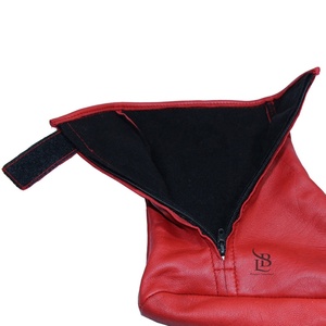 Último diseño de alta moda de calidad superior Cómodos calcetines de cuero de piel de oveja suave antideslizante transpirable absorbente de sudor - Product Image 6