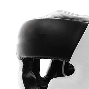 Casque de boxe unisexe en cuir de vachette véritable pour adultes Sparring Fight Headgear Unisex Head Protection Wear - Product Image 4