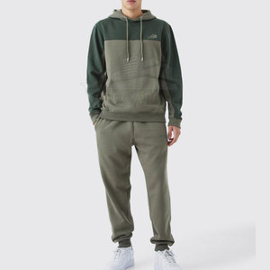 ชุดวอร์มผู้ชายผ้าฝ้าย 100% แบบสั่งทำพิเศษ ทรงโอเวอร์ไซส์ คุณภาพสูง ดีไซน์สตรีทแวร์สำหรับฤดูหนาว ระบายอากาศได้ดี แห้งเร็ว สวมใส่สบาย - Product Image 1