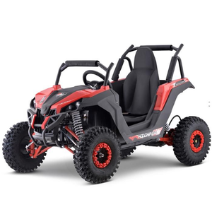 Mejor Oferta para Mini UTV Ecológico para Niños, 1200W, 48V, 12Ah, Buggy Eléctrico Rojo - Product Image 5