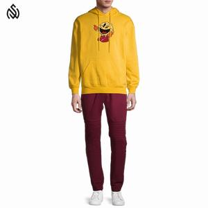 Hombres Ropa Chenille Bordado Sudaderas Peso Pesado 100% Algodón Sudaderas con capucha Logotipo personalizado Chenille Bordado Sudaderas con capucha para hombres - Product Image 2