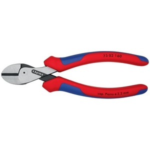 Alicates de Corte Diagonal Compactos X-Cut de 160 mm con Cabeza Pulida y Mangos Multicomponente de KNIPEX - Product Image 4