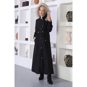 Manteau Trench Élastique Confortable pour Femme, Style Quotidien, avec Rembourrage en Duvet de 150g-200g - Product Image 4