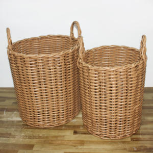 ตะกร้าพลาสติกพร้อมที่จับภาชนะทนทานสำหรับจัดเก็บเสื้อผ้าและสำนักงาน - Product Image 4