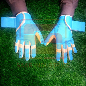 Gants de frappe de baseball en cuir de vache véritable de qualité supérieure, fabriqués sur mesure, 0,8 mm, antidérapants, forte adhérence, professionnels, légers - Product Image 4