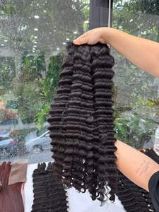 ผมต่อผมมนุษย์บริสุทธิ์ผมลอนแบบตรงผมลอนเวียดนามเรียงเหมือนผมตรงจากโรงงานทอ - Product Image 6