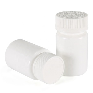 35ml-100ml large bouche droite vide Hdpe supplément en plastique pharmaceutique bouchon à vis midical pharmacie bouteille - Product Image 1