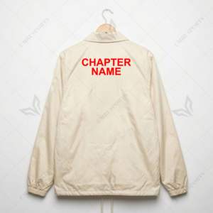 Chaqueta Varsity Retro con Parche de Chenilla con Logotipo Personalizado, Chaqueta Cortavientos con Botones a Presión, Ropa Urbana Impermeable de Nailon al por Mayor - Product Image 2