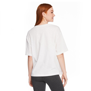 Grande taille dames surdimensionné T-Shirts O cou blanc respirant 2025 Anti-rétrécissement été Streetwear tenue décontracté Anti-rides OEM - Product Image 2