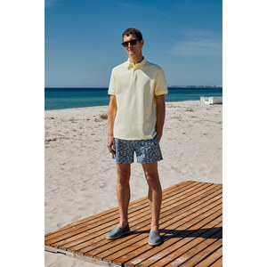 Polo homme GRIMELANGE LAPORTE en tissu texturé coupe ajustée - Product Image 2