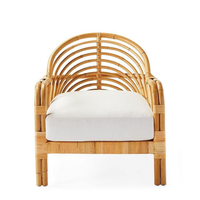 Chaise d'extérieur moderne en rotin naturel, écologique, imperméable, vente en gros, directement du Vietnam, mobilier de haute qualité, portable pour chambre à coucher