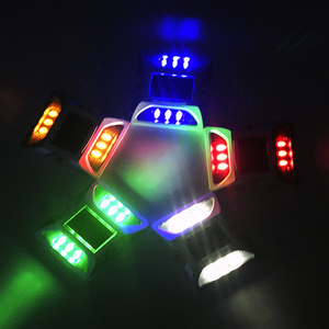 Lớn lên giao thông vỉa hè đường Stud dẫn đường lái xe đánh dấu ánh sáng mèo mắt nhấp nháy - Product Image 3