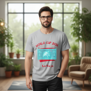 T-Shirt Unisex 210GSM 100% Cotone, Maglietta Casual Oversize con Logo Personalizzato Stampato sul Davanti - Product Image 3