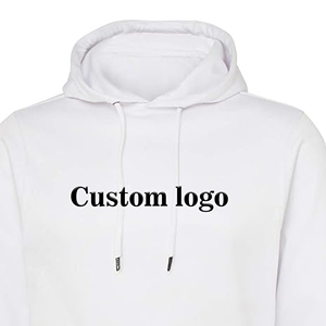 Bulk Custom High Quality Men's Fleece Fabric Cotton / <b>Polyester</b> Hoodies Men's Embossed Print Pocket Pullover <b>Hoodie</b> - Product Image 5