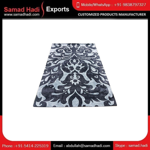 2025 nouveau Design luxe laine naturelle Viscose Floral tufté tapis artisanal brodé artisans tapis résistant aux taches antidérapant - Product Image 6