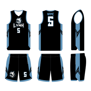 Prix de gros, vêtements de sport à séchage rapide, uniforme de basket-ball sublimé, nom/nombre personnalisé, taille plus, 100% polyester respirant - Product Image 6