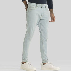 Pantalones de mezclilla de uso informal para todas las estaciones para hombres Pantalones de mezclilla para hombres de etiqueta privada personalizada de calidad superior - Product Image 2