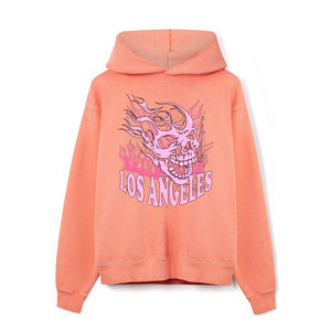 Heavyweight Pull Over 100% Cotton Sudaderas con capucha para hombre Stringless Fleece Plain DTF Printing Unisex Serigrafía Sudaderas con capucha y sudaderas - Product Image 5