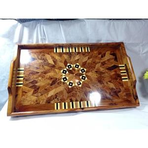 งานฝีมือไม้ทูยาโมร็อกโกสุดหรู งานไม้ทำมือจากรากทูยาธรรมชาติ ของตกแต่งบ้านสไตล์โมร็อกโกแบบดั้งเดิม ของขวัญ - Product Image 1